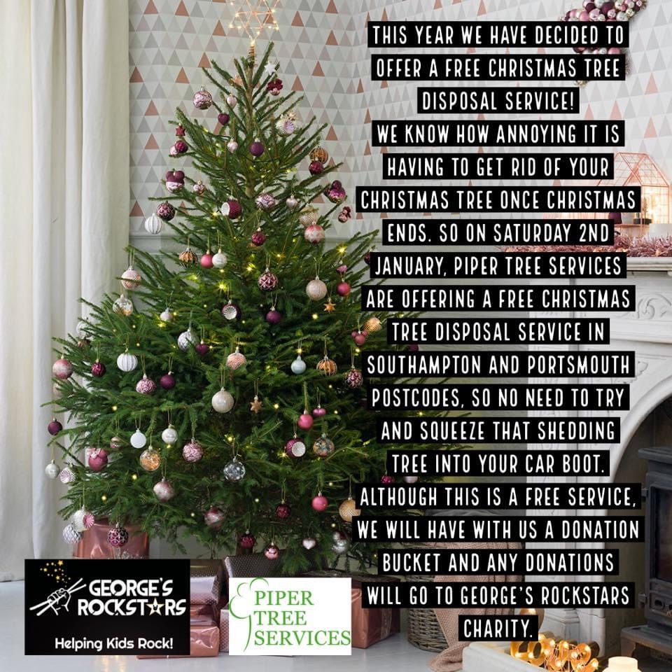 Xmas tree collection Localgiving